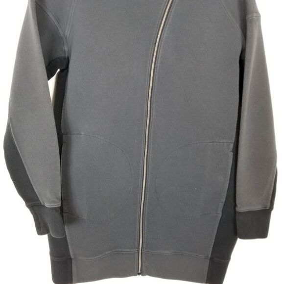 Lululemon Women In Orbit Jacket Hooded Sz 4 Graphite Grey Athletic Casual - Picture 3 of 8